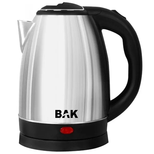Jarra Elétrica BAK-110-Inox 1.100 watts 2 Litros 127V ~ 60H - Prata Preta