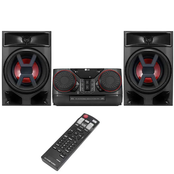 Mini System LG XBOOM CK43 300 watts com Bluetooth 240 V ~ 50 60 Hz - Preto