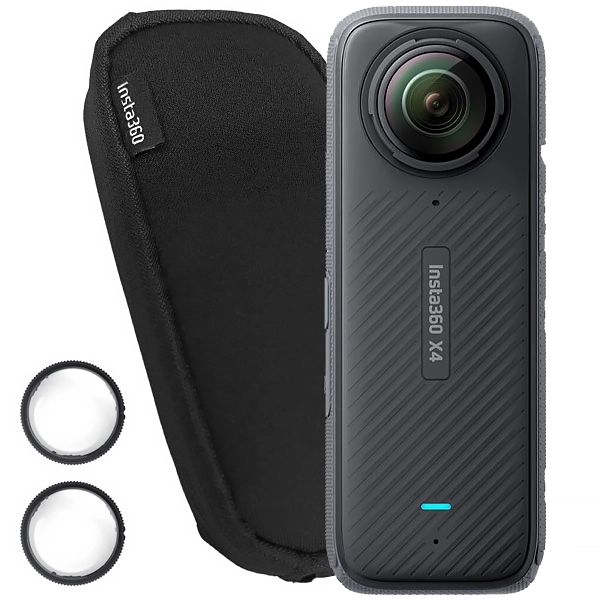 Câmera de Ação Insta360 X4 (CINSABMA) 8K - Preto