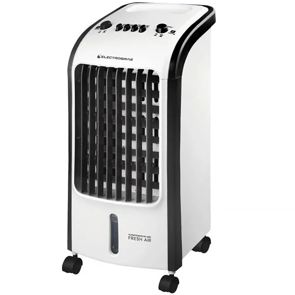 Climatizador de Ar ElectroBras EBCA-01 4 em 1 80 watts 220V ~ 50 60Hz - Branco Preto