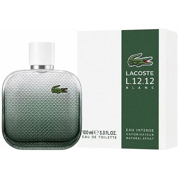 Perfume Masculino Lacoste L.12.12 Blanc Eau Intense EDT 100 ml