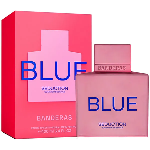 Perfume Feminino Antonio Banderas Blue Seduction Summer Essence EDT 100 ml