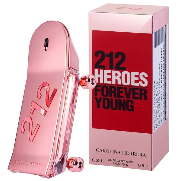 Perfume Feminino Carolina Herrera 212 Heroes Forever Young EDP 50 ml