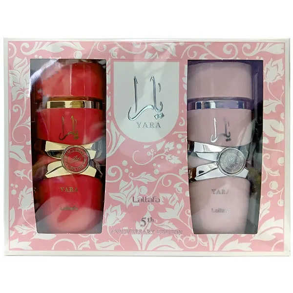 Kit Perfume Feminino Lattafa Yara EDP 100 ml + Perfume Yara Candy EDP 100 ml