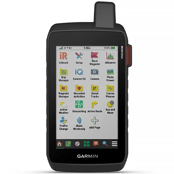GPS Esportivo Garmin Montana 760I 010-02964 de 5.0" com Wi-Fi Bluetooth - Preto