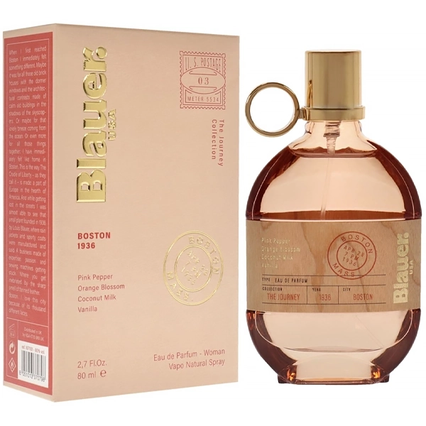 Perfume Feminino Blauer The Journey Boston 1936 EDP 80 ml