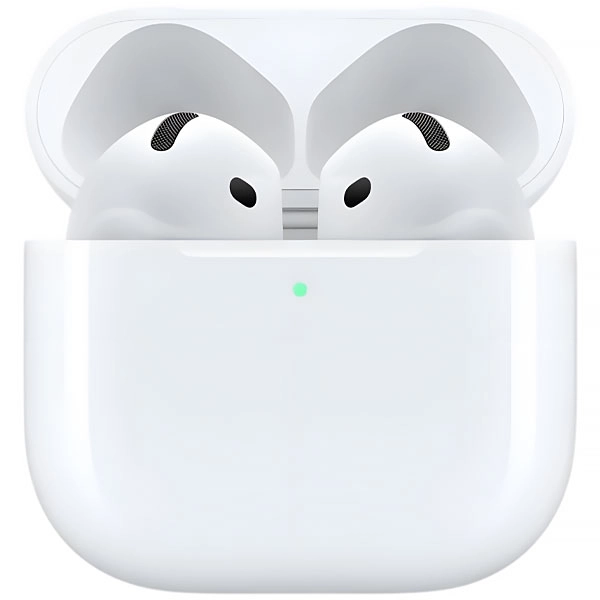 Fone de Ouvido Sem Fio Apple AirPods 4 ANC MXP93BE com USB-C Charging Case - Branco (Anatel)
