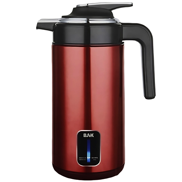 Jarra Elétrica BAK BK-HER220 1.350 watts 1.8 Litros 220V ~ 50 60Hz - Vermelho Preta