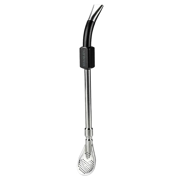 Bomba Stanley Classic Mate Straw - Prata Preto
