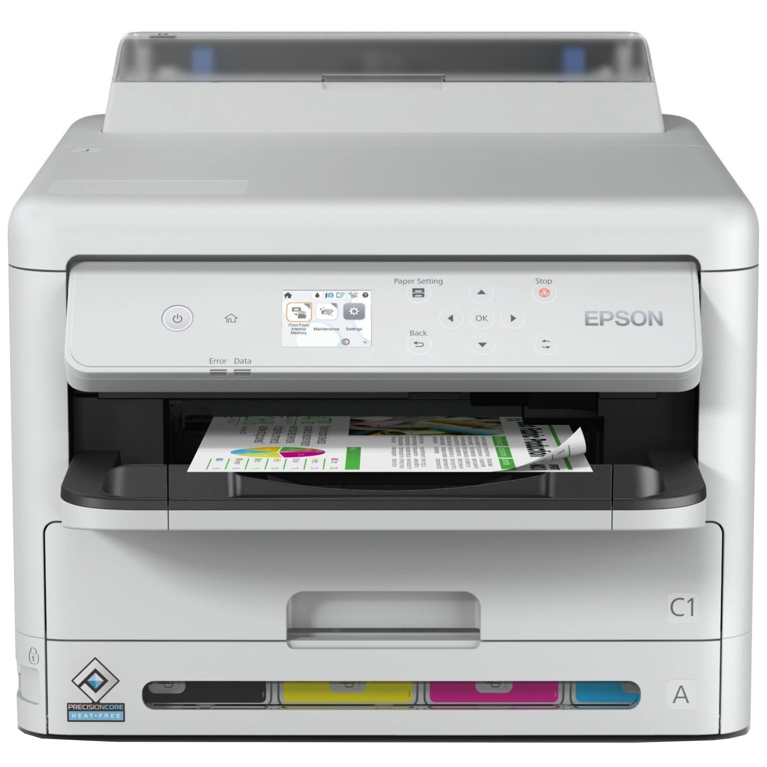 Impressora Epson WorkForce Pro WF-C5390 com Wi-Fi Bivolt - Branca
