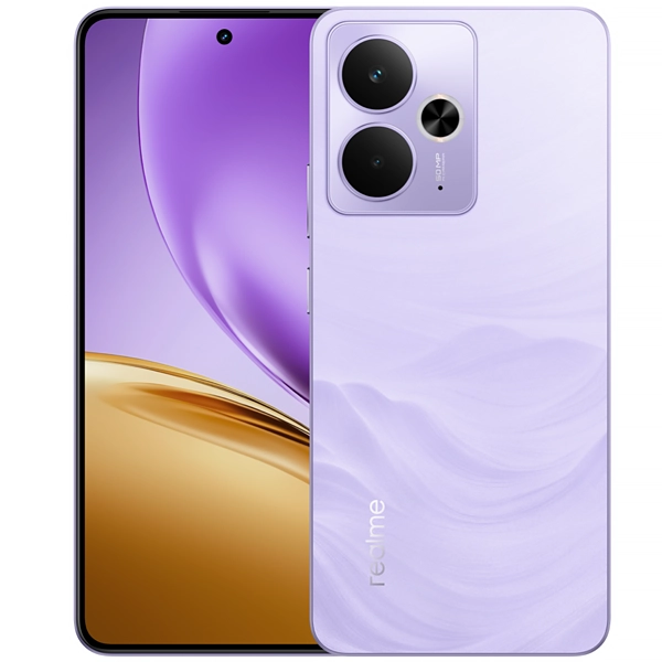 Celular realme 14T 5G RMX5078 NFC Dual SIM de 256GB 8GB RAM de 6.67" 50+2MP 16MP - Lightning Purple (Anatel)
