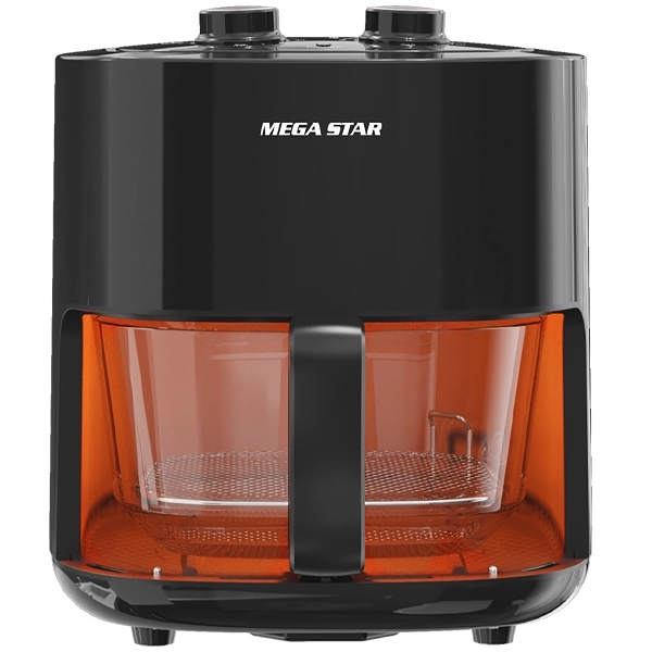Fritadeira Elétrica MegaStar HAR270 1.200 watts 3 Litros 220V ~ 50 60Hz - Preta