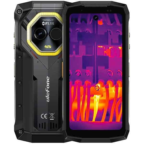 Celular Ulefone Armor Mini 20T Pro NFC Dual SIM de 256GB 8GB RAM de 4.7" 50MP 32MP - Mecha Black
