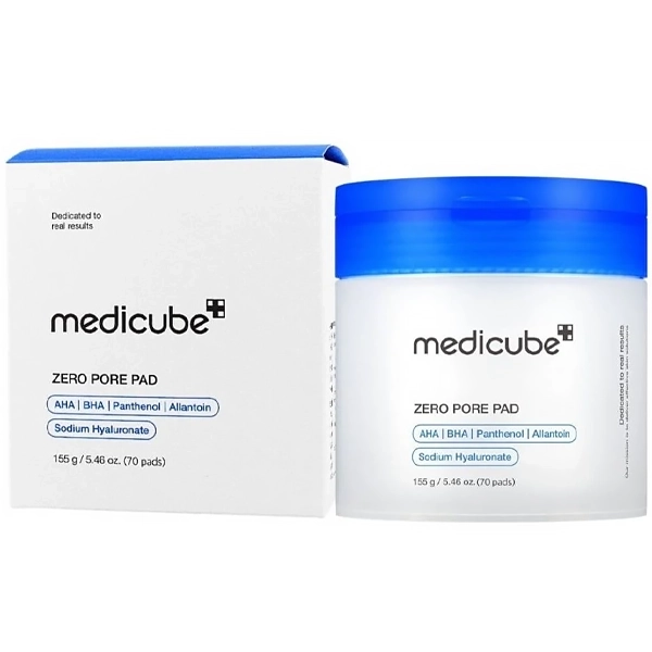 Almofadas Tônicas Medicube Zero Pore Pad 2.0 de 70 Unidades