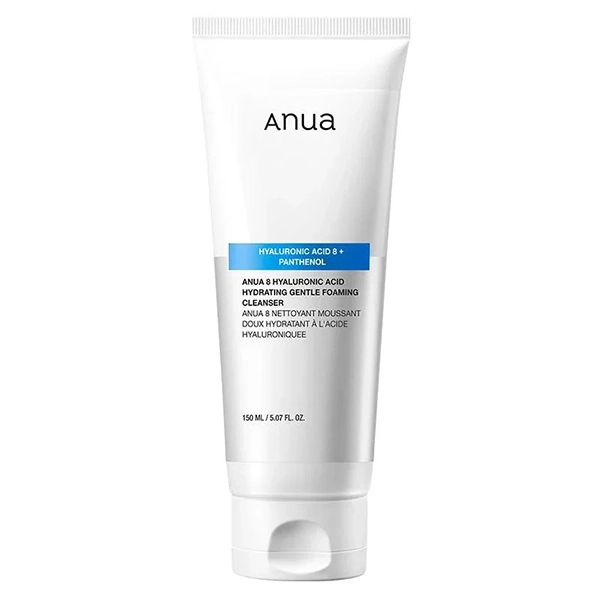 Limpador Facial Anua 8 Hyaluronic Acid Hydrating Gentle Foaming Cleanser 150 ml