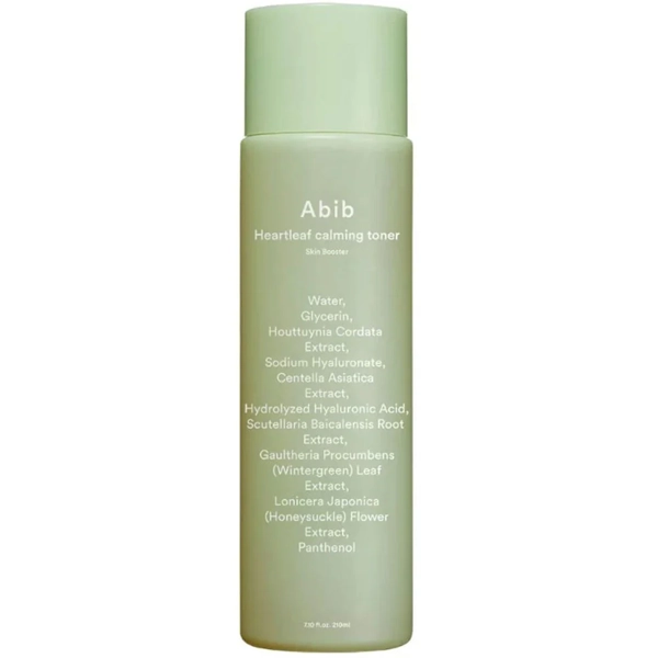 Tônico Facial Abib Heartleaf Calming Toner Skin Booster de 200 ml
