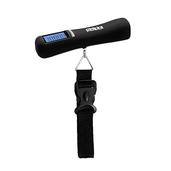 Balança Digital para Bagagem Satellite A-WS7706 até 40 kg - Preta