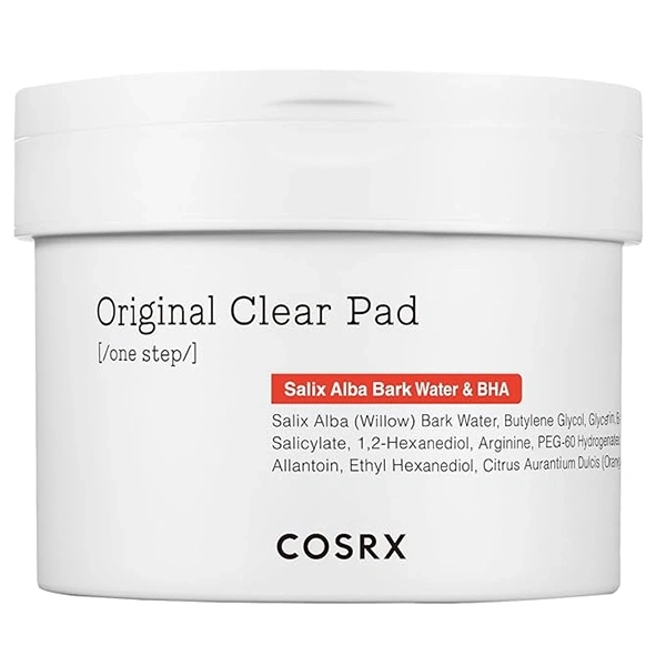 Almofadas Tônicas COSRX One Step Original Clear Pad de 70 Unidades