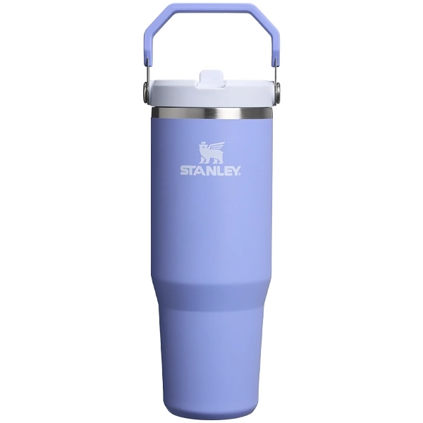 Garrafa Térmico Stanley The IceFlow Flip Straw Tumbler de 887 ml - Hydrangea