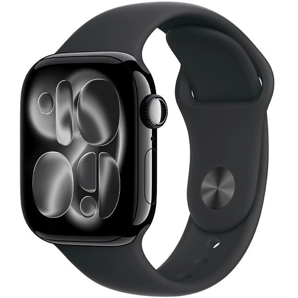 Apple Watch Series 11 42 mm M L MEQU4LW A3331 GPS - Jet Black Aluminum Black Sport