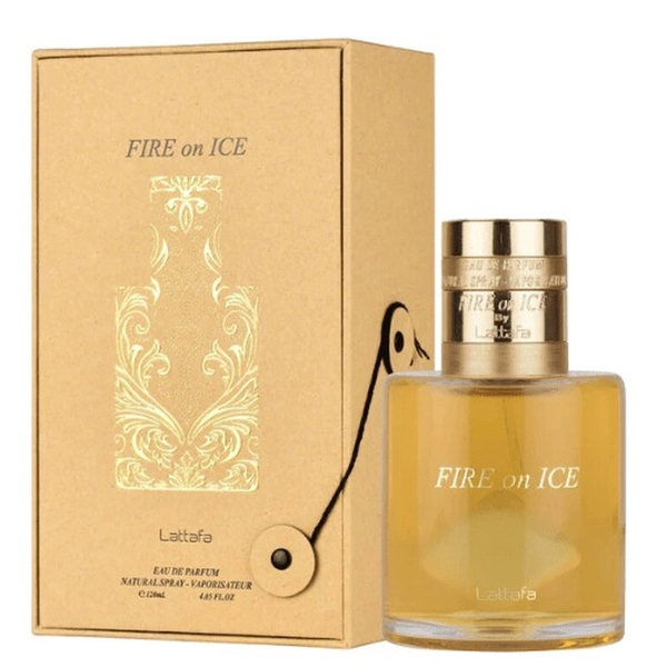 Perfume Unissex Lattafa Fire On Ice EDP 110 ml