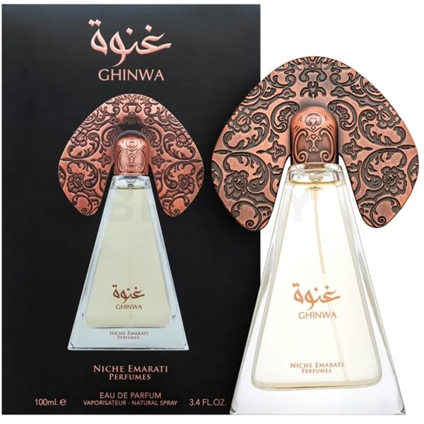Perfume Unissex Lattafa Niche Emarati Ghinwa EDP 100ml