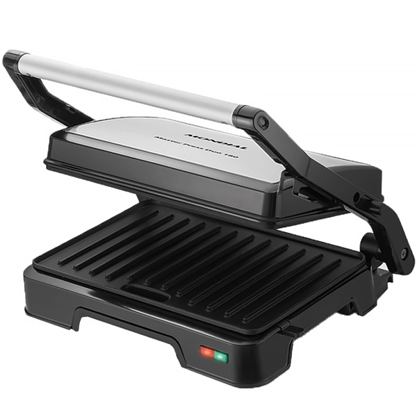 Grill 3 em 1 Mondial Master Press Duo 180 PG-01-180 1.000 watts Antiaderente 220V ~ 50 60 Hz - Preto Prata