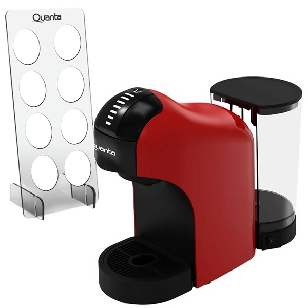 Cafeteira Quanta Pure Flavour 3 em 1 QTCMC50 220 - 240V ~ 50 60Hz + Suporte para cápsulas