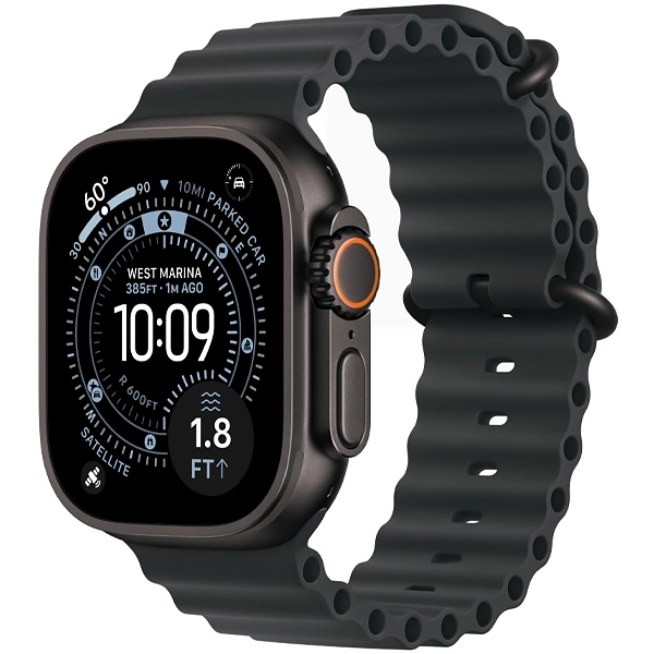 Apple Watch Ultra 3 49 mm One Size MF0J4BE A3281 GPS + Celular - Black Titanium Black Ocean Band (Anatel)