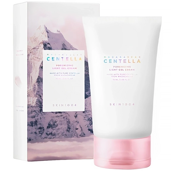 Creme Facial Hidratante SKIN1004 Madagascar Centella Poremizing Light de 75 ml