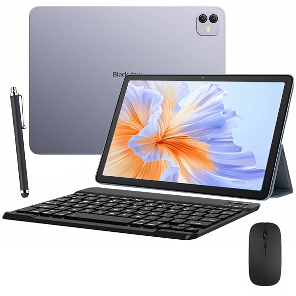 Tablet Blackview Link 8 256GB 6GB RAM de 12.7" 16+2MP 13MP + Teclado Inglês + Capinha Roxo