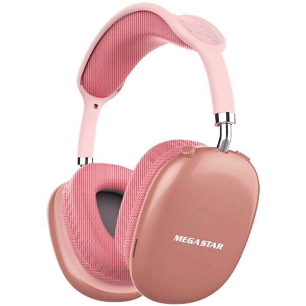 Fone de Ouvido Sem Fio MegaStar HPV04BTP - Rosa