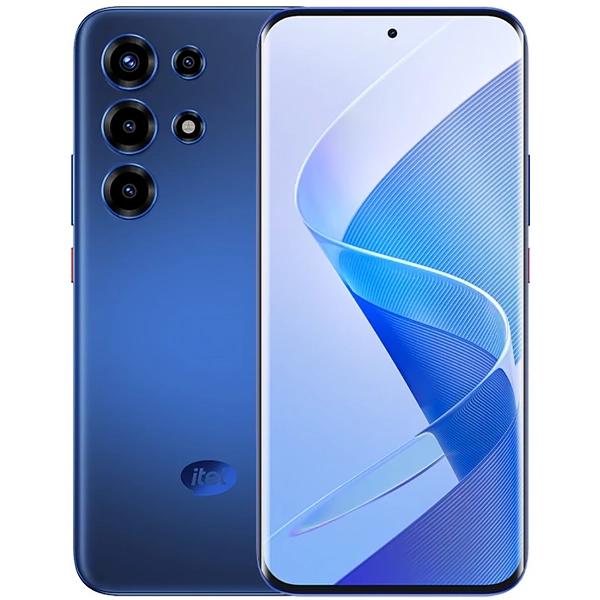 Celular itel SUPER 26 Ultra NFC Dual SIM de 256GB 8GB RAM de 6.78" 50+2MP 32MP - Sapphire BlackBlue (Anatel) (1 Ano de Garantia)