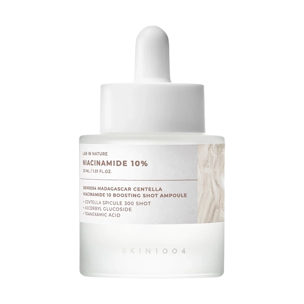 Sérum Facial SKIN1004 Madagascar Centella Niacinamide 10 Boosting Shot Ampoule de 30 ml