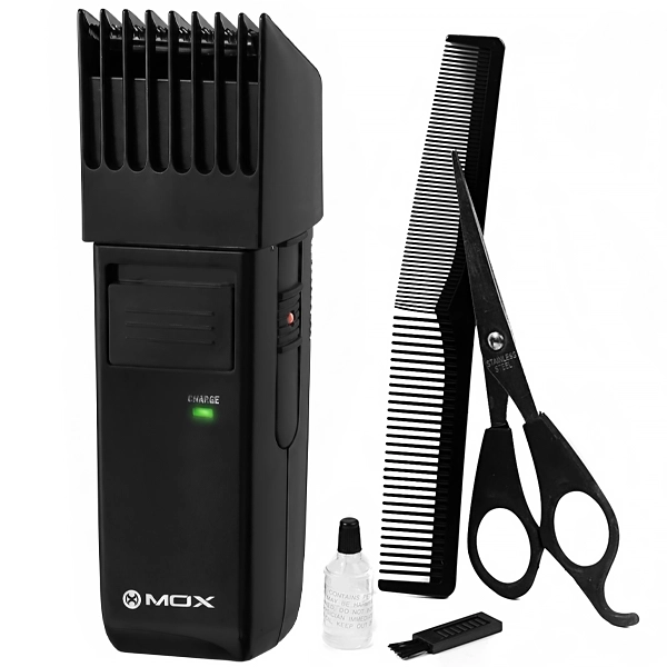 Barbeador MOX MO-AFT01 3 watts Recarregável - Preto