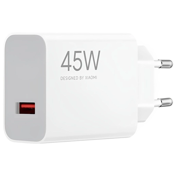 Adaptador de Tomada Xiaomi MDY-17-EF USB de 45 watts 1 Salida - Blanco