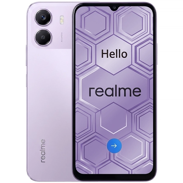Celular realme P4 Lite RMX5377 NFC Dual SIM de 256GB 4GB RAM de 6.8" 13MP 5MP - Pulse Purple (Anatel)
