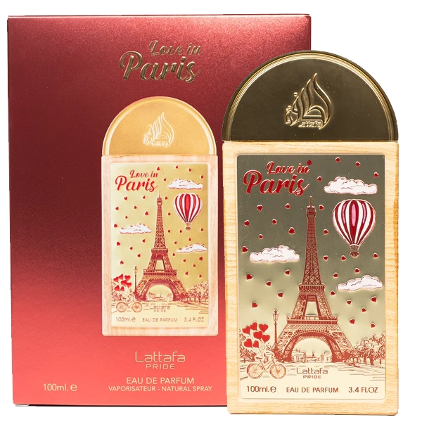 Perfume Unissex Lattafa Pride Love In Paris EDP 100ml