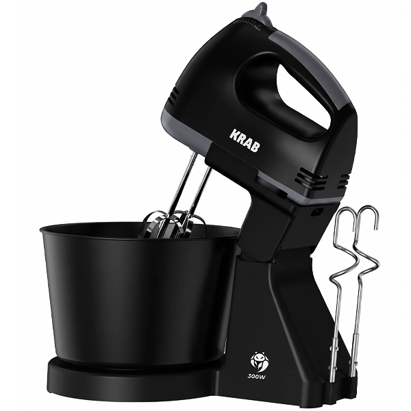 Batedeira Krab KBBB30 300 watts 7 Velocidades 127V ~ 60Hz - Preta