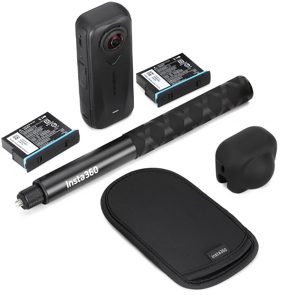 Câmera de Ação Insta360 X4 Air Starter Bundle (CINSAAFA) 8K - Preto (Anatel)