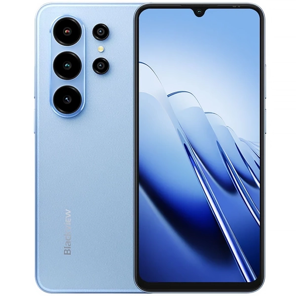 Celular Blackview WAVE 10 Dual SIM de 128GB 8GB RAM de 6.88" 32MP 13MP - Iris Blue