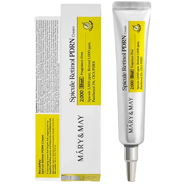 Creme Facial Hidratante Mary&May Spicule Retinol PDRN 15g