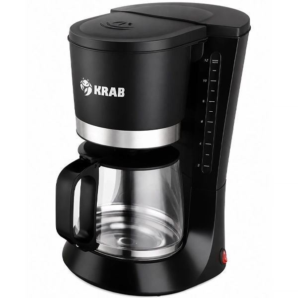 Cafeteira Karab KBCE1200 700 watts 220V ~ 50 60Hz - Preta Prata