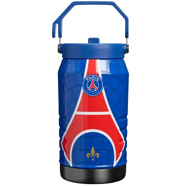 Garrafa Térmica Stanley IceFlow Flip Straw Jug Paris Saint-Germain de 1.89Litros - Azul