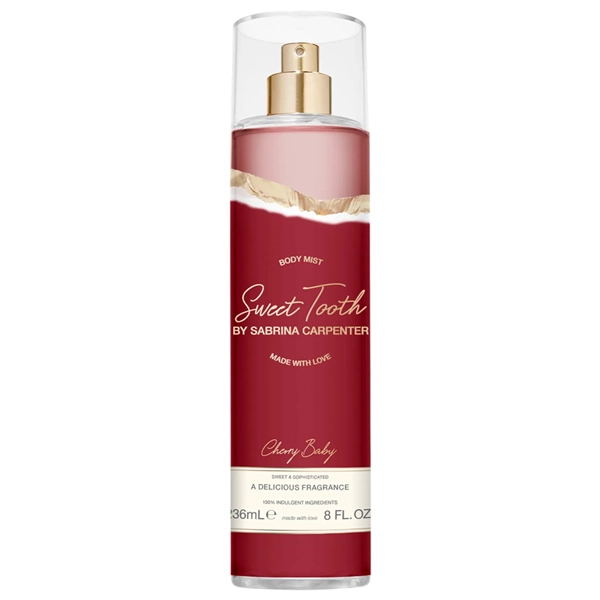 Body Mist Feminino Sabrina Carpenter Sweet Tooth Cherry Baby 236 ml