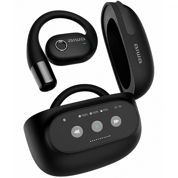 Fone de Ouvido Sem Fio Aiwa AWG8PROB OWS - Preto