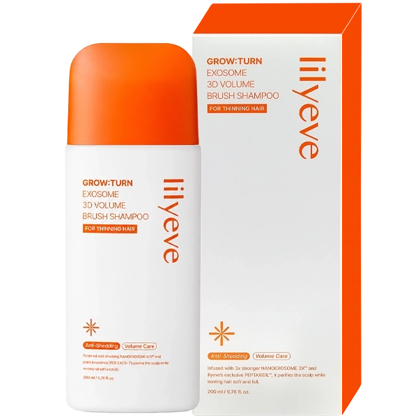 Shampoo Lilyeve Grow:Turn Exosome 3D Volume Brush 200ml