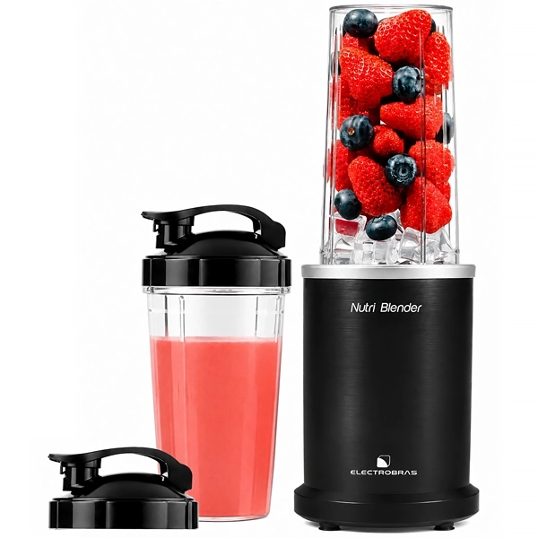 Liquidificador Electrobras Nutri Blender EBNB-1000 1.000 watts 750 ml 127V ~ 60 Hz - Preto