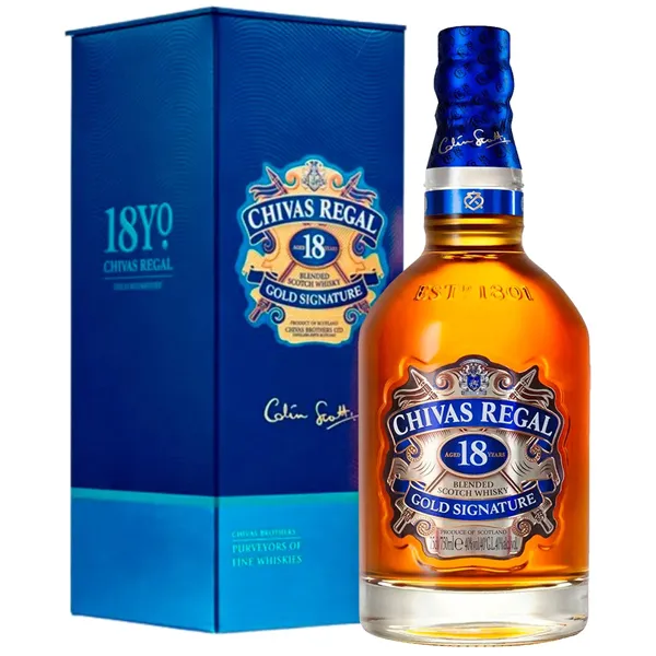 Whisky Chivas Regal 18 anos 750 ml