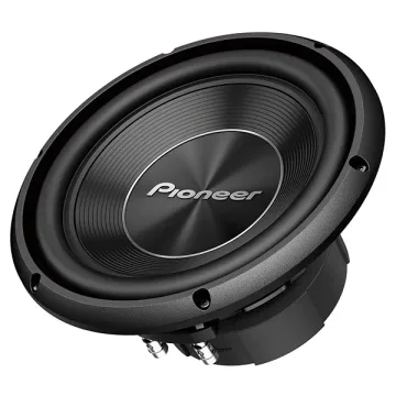 Subwoofer 10" Pioneer Series A TS-A250S4 400 watts RMS - Preto